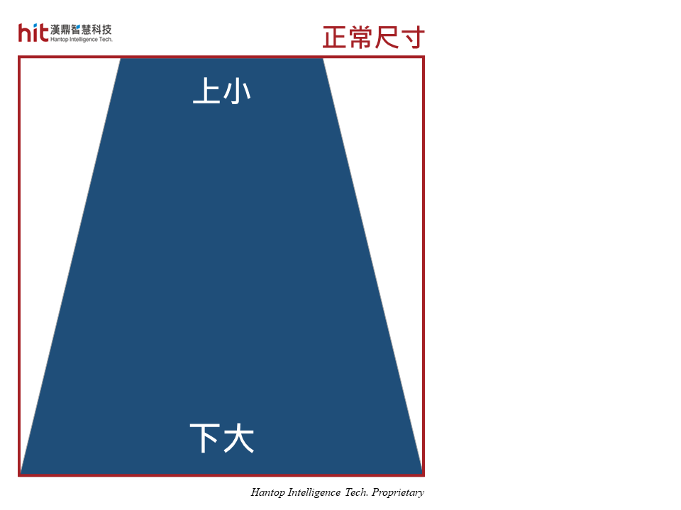 銑削後工件側面示意圖 : 漢鼎超音波輔助加工可維持工件側面正常尺寸